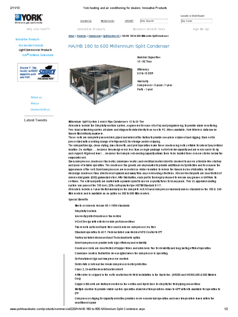 York Heating and Air Conditioning for Dealers_ Innovative Products2 Air Conditioning Hvac