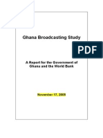 Ghana Broadcasting Study
