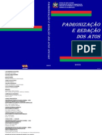 Padronizacao de Atos Oficiais Livro