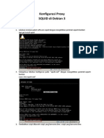 Proxy Server (Squid) Debian 3