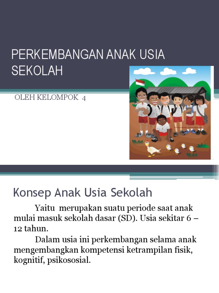 Perkembangan Kognitif Anak Usia 6 12 Tahun - Tentang Tahun