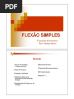 4-Flexão Simples - Vigas. Apostila