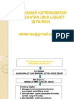 perawatan lansia dirumah