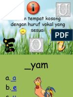 Latihan Huruf Vokal