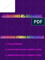 Alteraciones Del Ciclo