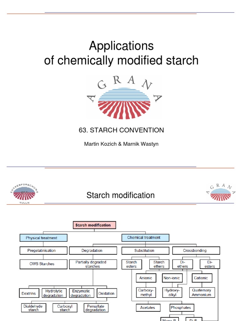 Applications of Modified Starch Starch Adhesive