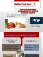 Programas de Proteccion de Alimentos