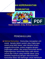 Asuhan Keperawatan Komunitas