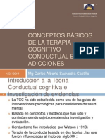 Conceptos Básicos de La Terapia Cognitivo Conductual en