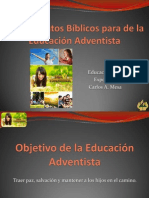 Fundamentos Biblicos Calidad de La Educacion