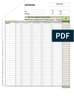 Registro de Asistencia de Alumnos en Excel