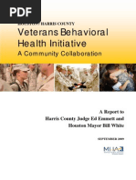 Veterans Behavioral Health Initiative Report September 2009_FORMATTED