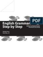 English Grammar: Step by Step: Tenaya Press Palo Alto, CA