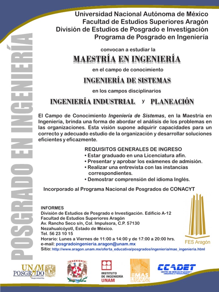 Maestria En Ingenieria