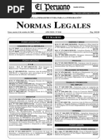 Ley N° 28607 modifica la renuncia de alcaldes