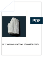 El yeso como material de construcción versátil