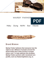 Warby Parker Brand Management