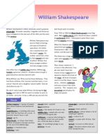 William Shakespeare Text Exercises
