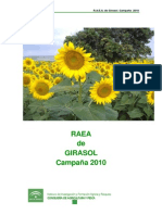 RAEA de Girasol Campaña 2010: Ensayos de variedades resistentes a jopo y variedades IMI