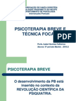 Psicoterapia Breve e suas Características