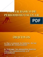 Taller Basico de Periodismo Escolar