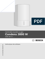 Bosch Condens 3000 W Instructiuni Utilizare