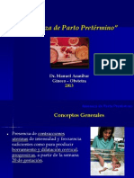 Amenaza de parto pretérmino: factores de riesgo, diagnóstico y tratamiento