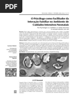 Artigo Sobre o Trabalho Do Psicologo Na UTI Neonatal