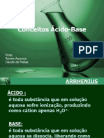 conceitos de ácidos e bases 2008