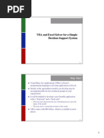 VBA and Excel Solver