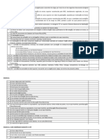 Tabela de Materiais e Documentos A Serem Providenciados para o CFP Da PRF