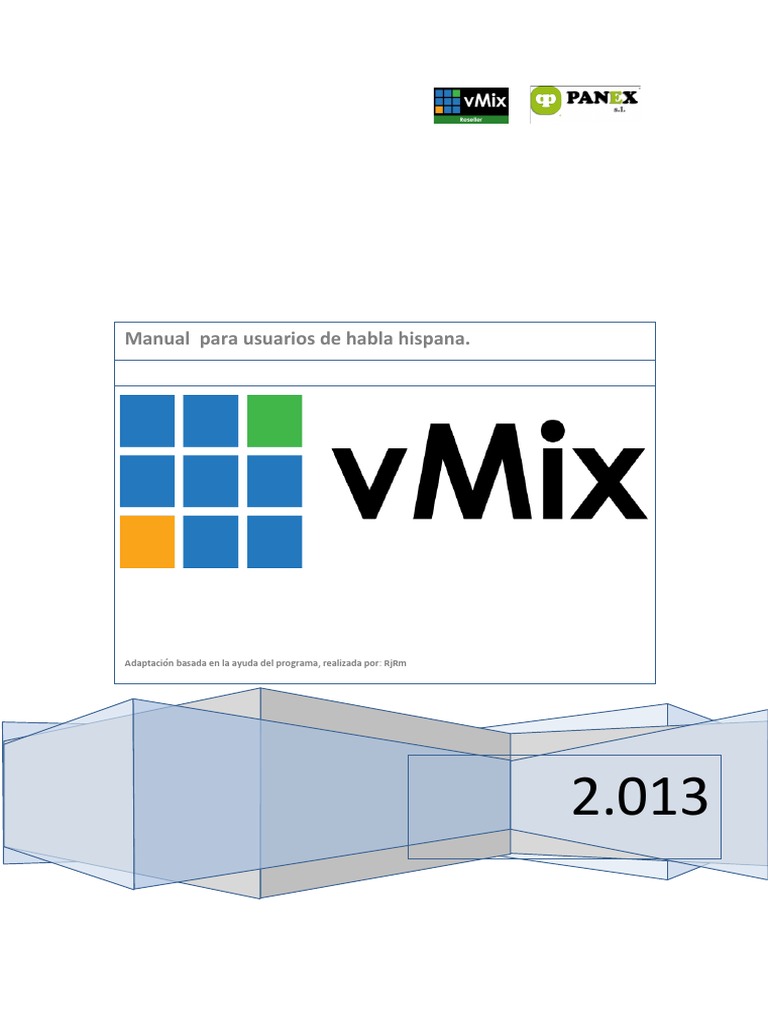 Manual de vMix para hispanohablantes | PDF | Ventana (informática ...