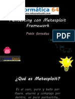 Metasploit y Pentesting PDF