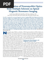 Download Differentiation of Neuromyelitis Optica by slojnotak SN201313541 doc pdf