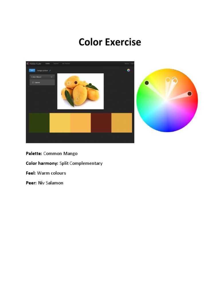 Mango Palette | PDF