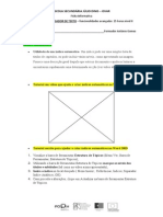 Processamento de Texto - Funcionalidades Avançadas - Ficha Informativa