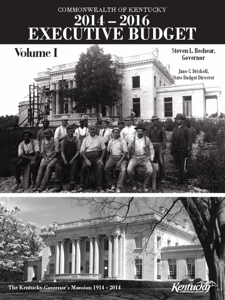 1416 Exec Volume I | PDF | Kentucky | Expense