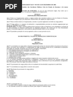 Lei Complentar 53 de 2001