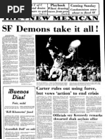 Headlines and Highlights from Santa Fe High School's 1979 run to the New Mexico state championship