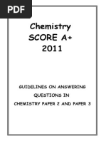 chemistry score A+
