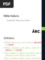 Miller Indices