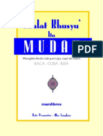 Shalat Khusyu' Mudah Dirasakan