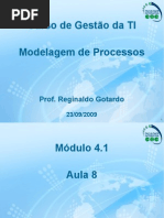Aula 8 – Modelagem de Processos