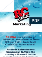 6521578 RC Cola Marketing Plan