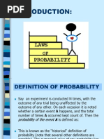 Laws of Probability