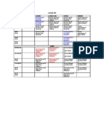 Horario de 4to Año