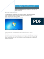 Cara Merubah Windows 7 Bajakan Menjadi Genuine Asli