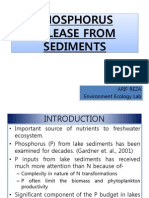 Phosphorus Release From Sediments