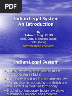 An Introduction - Indian Legal System