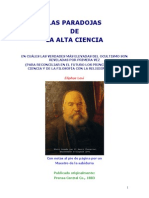 Eliphas Levi Las Paradojas de La Alta Ciencia